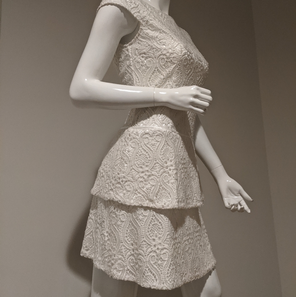 Laundry White Lace Dress